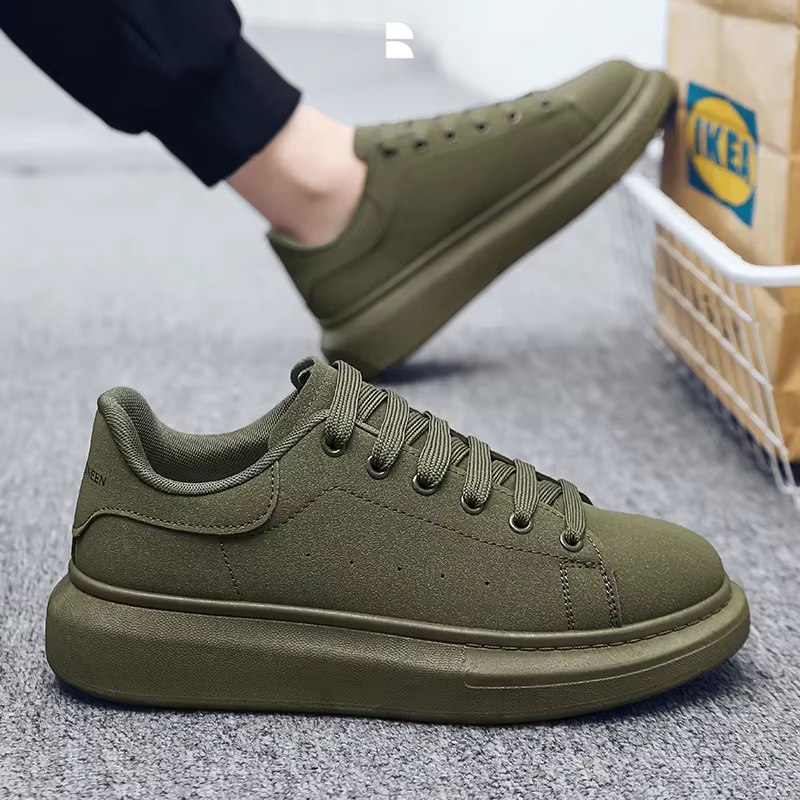 Tênis Masculino Plataforma Minimalista - Alexander