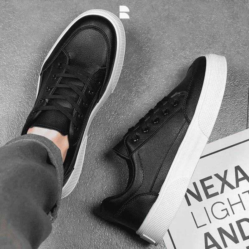 Tênis Masculino Casual em Couro Deluxe - Beefier