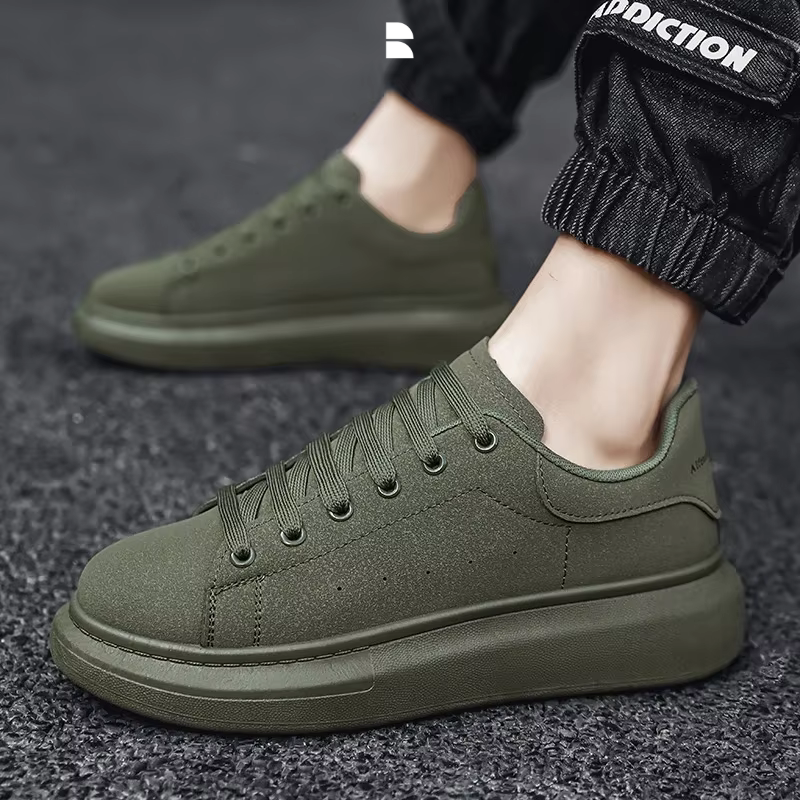 Tênis Masculino Plataforma Minimalista - Alexander