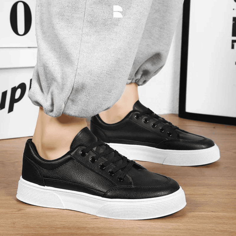 Tênis Masculino Casual em Couro Deluxe - Beefier