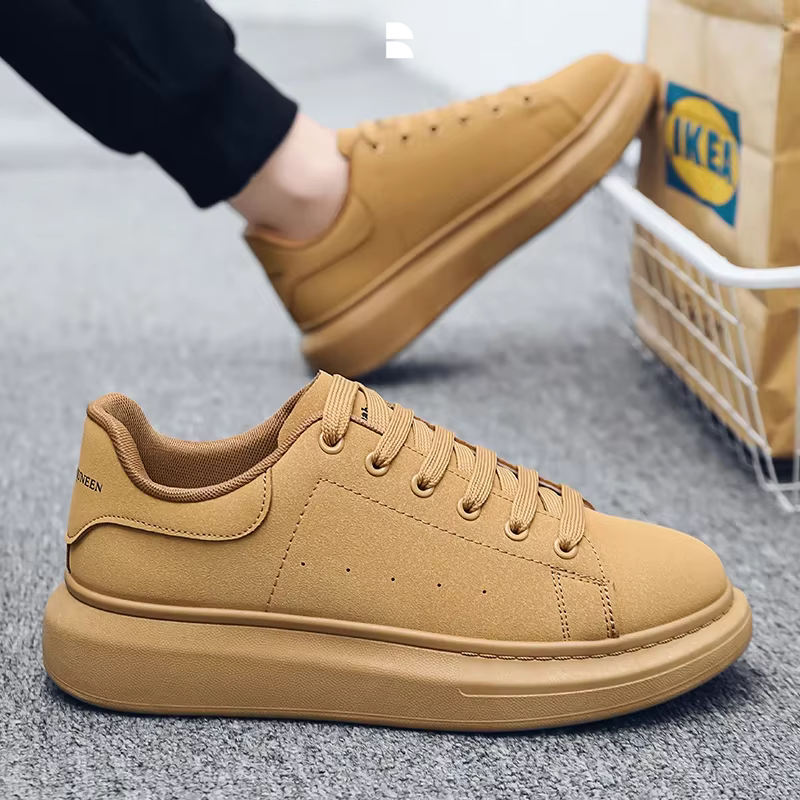Tênis Masculino Plataforma Minimalista - Alexander