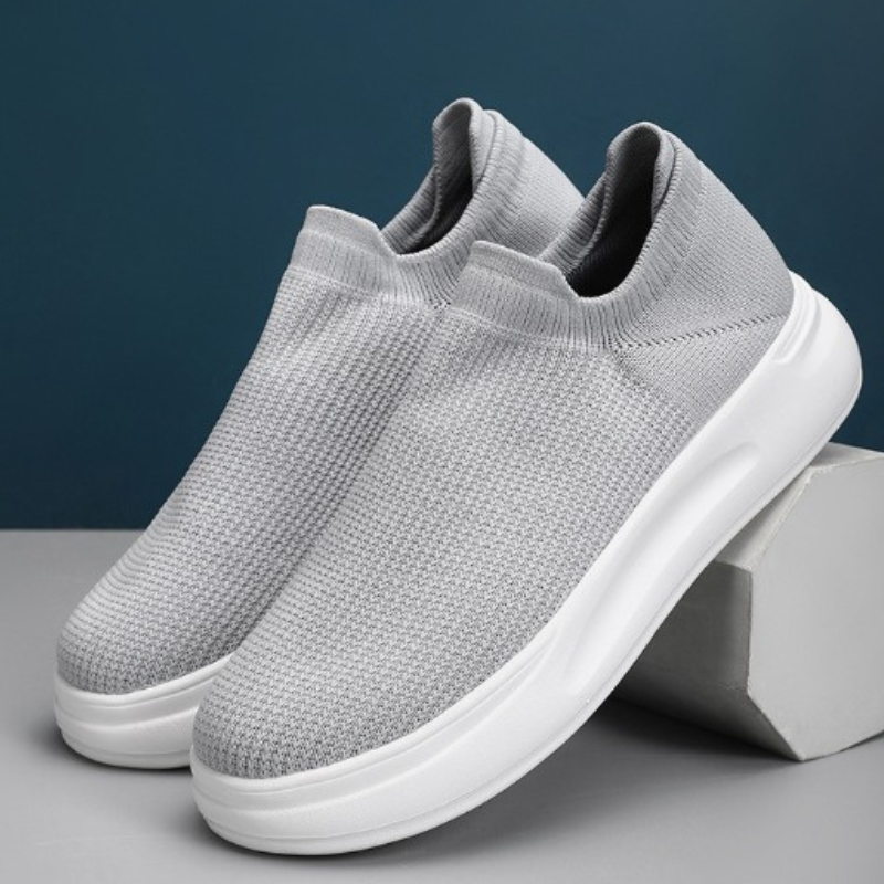 Tênis Slip-On Masculino Minimalista em Malha Premium - Will