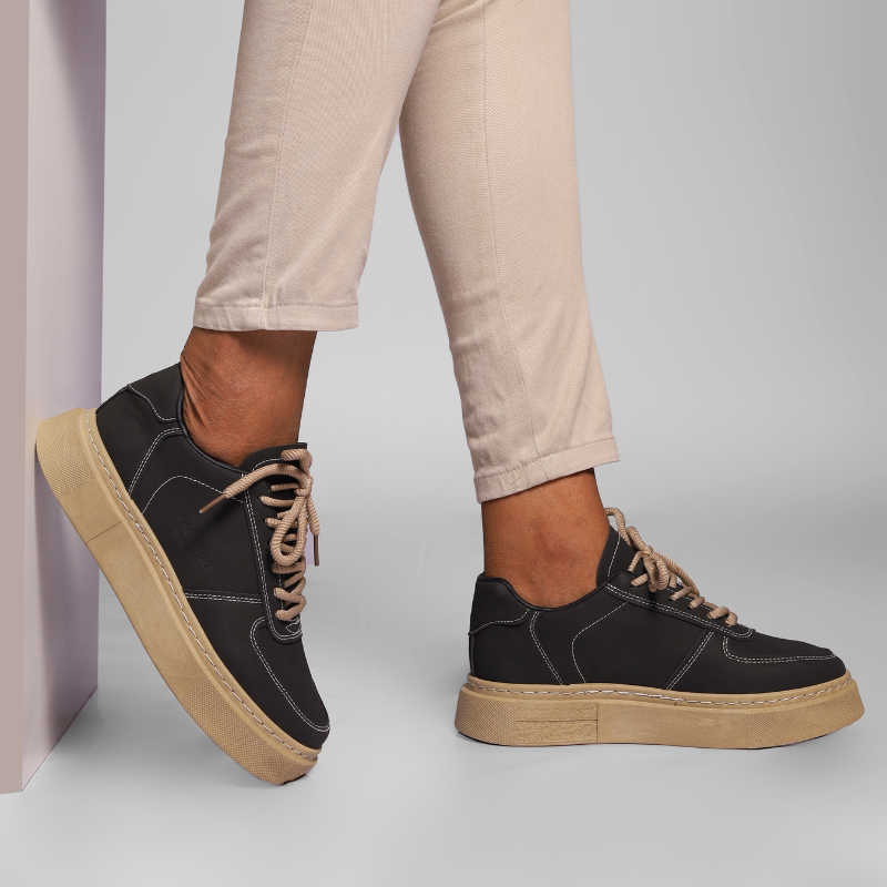 Tênis Masculino Casual em Couro Artesanal - Magnus