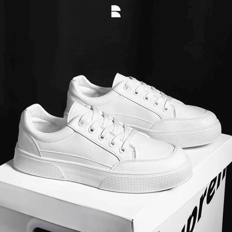 Tênis Masculino Casual em Couro Deluxe - Beefier