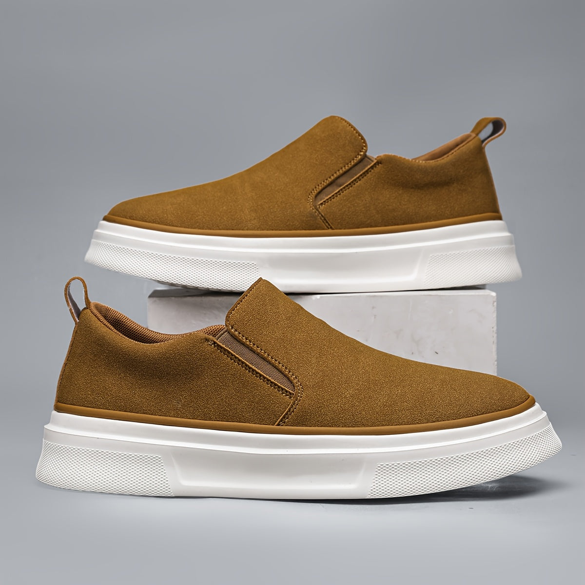 Tênis Masculino Slip-On Casual Macio – Raven