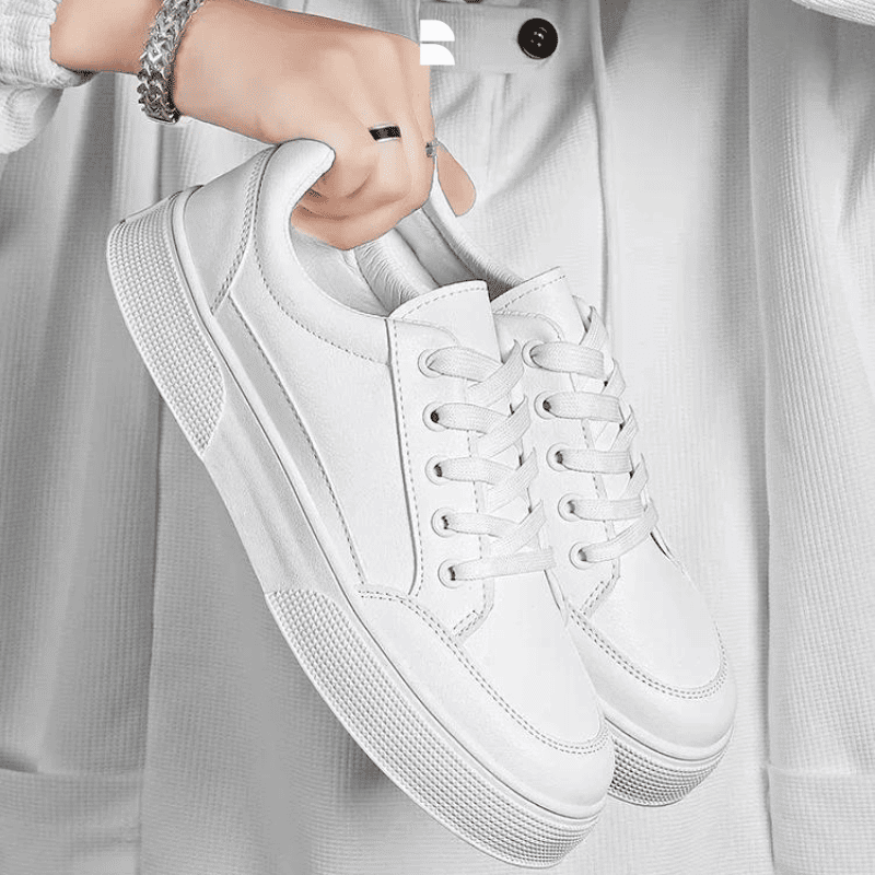 Tênis Masculino Casual em Couro Deluxe - Beefier