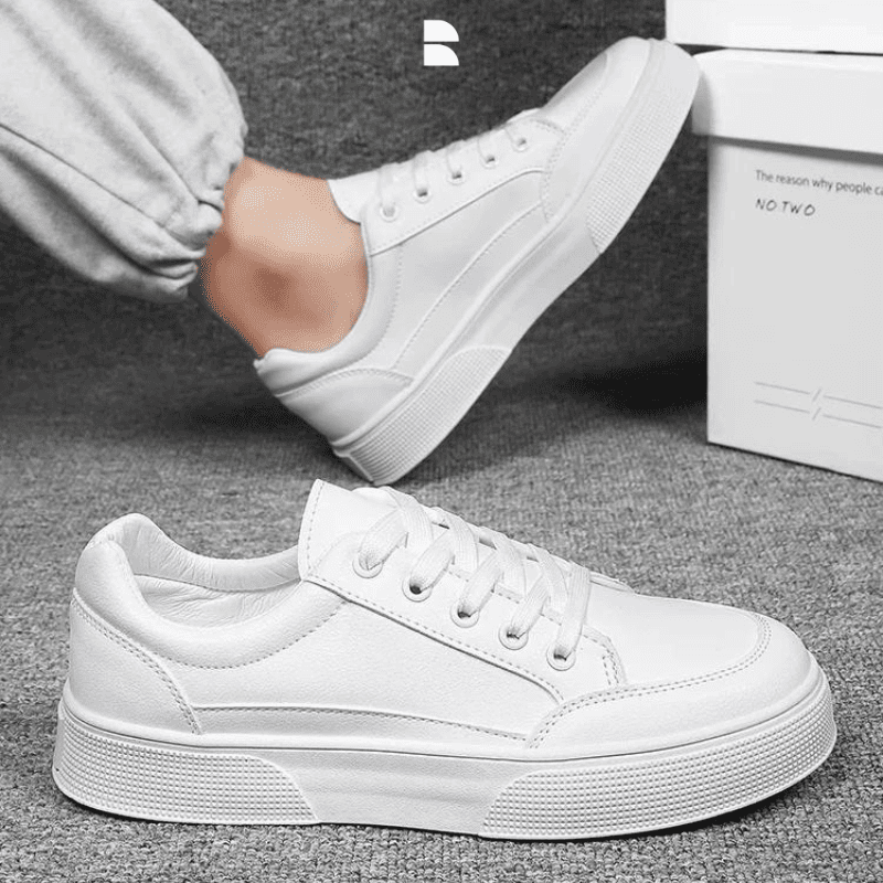 Tênis Masculino Casual em Couro Deluxe - Beefier