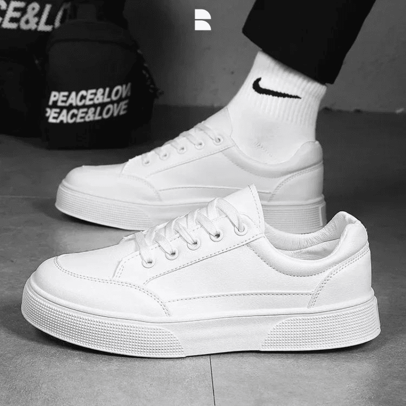 Tênis Masculino Casual em Couro Deluxe - Beefier