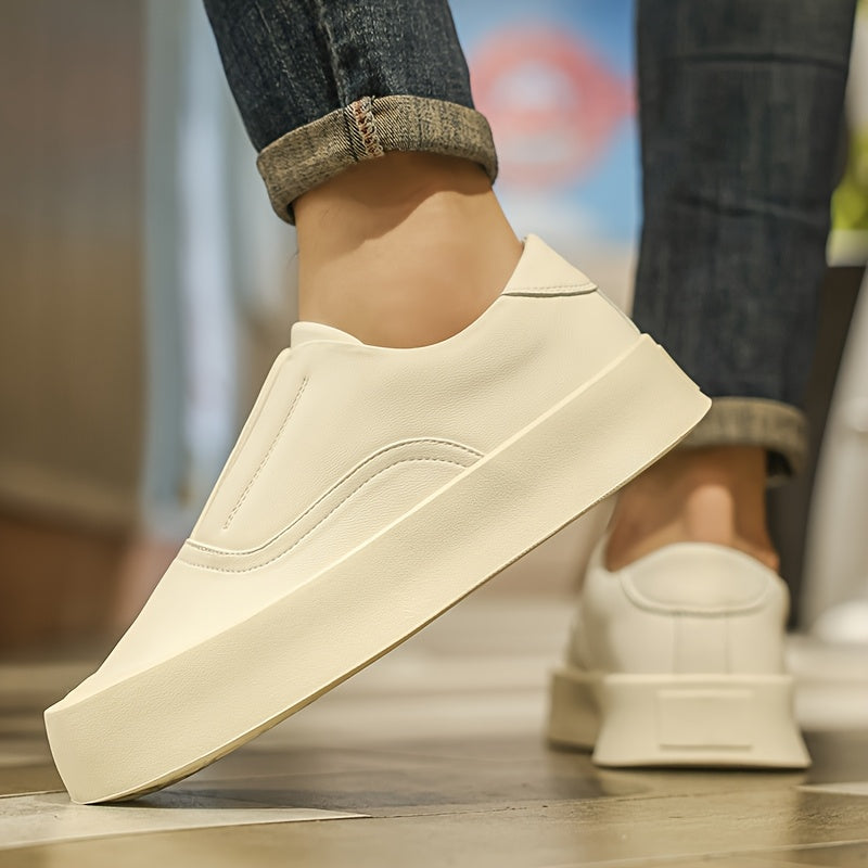 Tênis Masculino Slip-On em Couro Legítimo – Moscou | Outlet