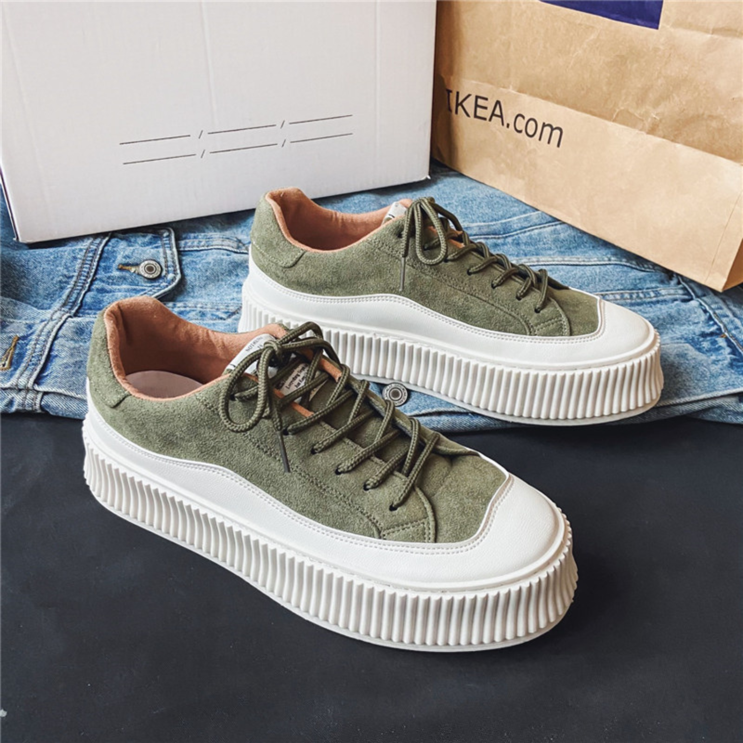 Tênis Masculino Casual em Camurça - Sunshine