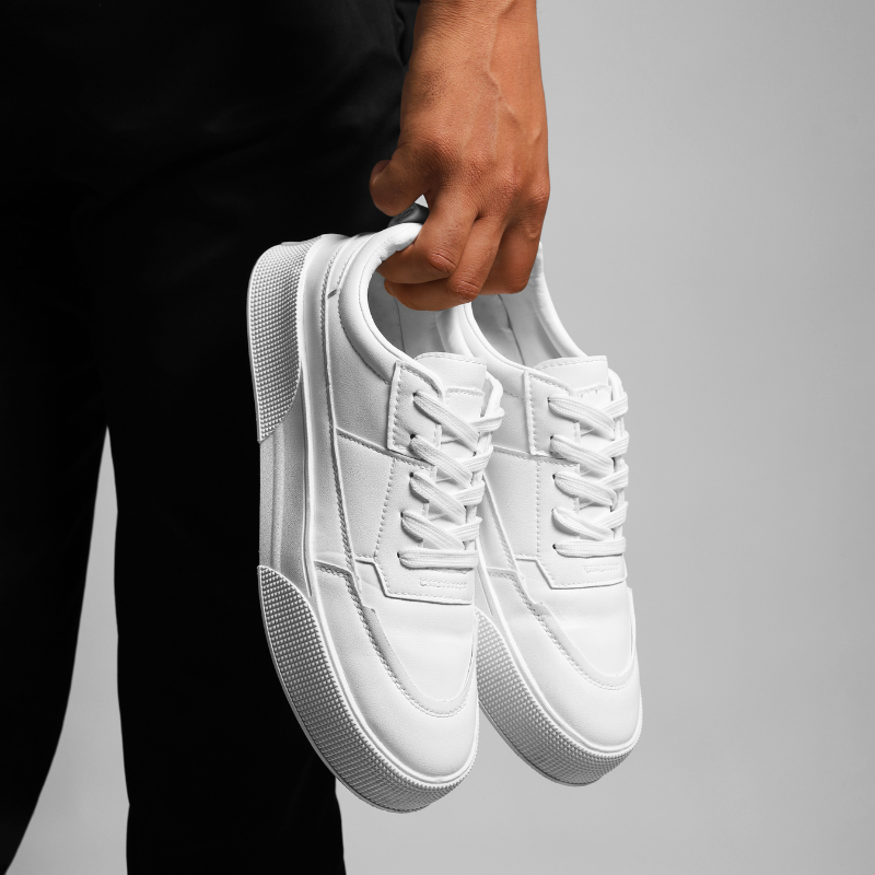 Tênis Masculino Casual em Couro - Leroy