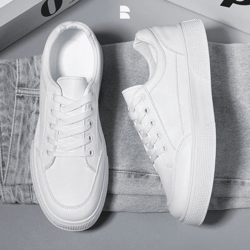 Tênis Masculino Casual em Couro Deluxe - Beefier