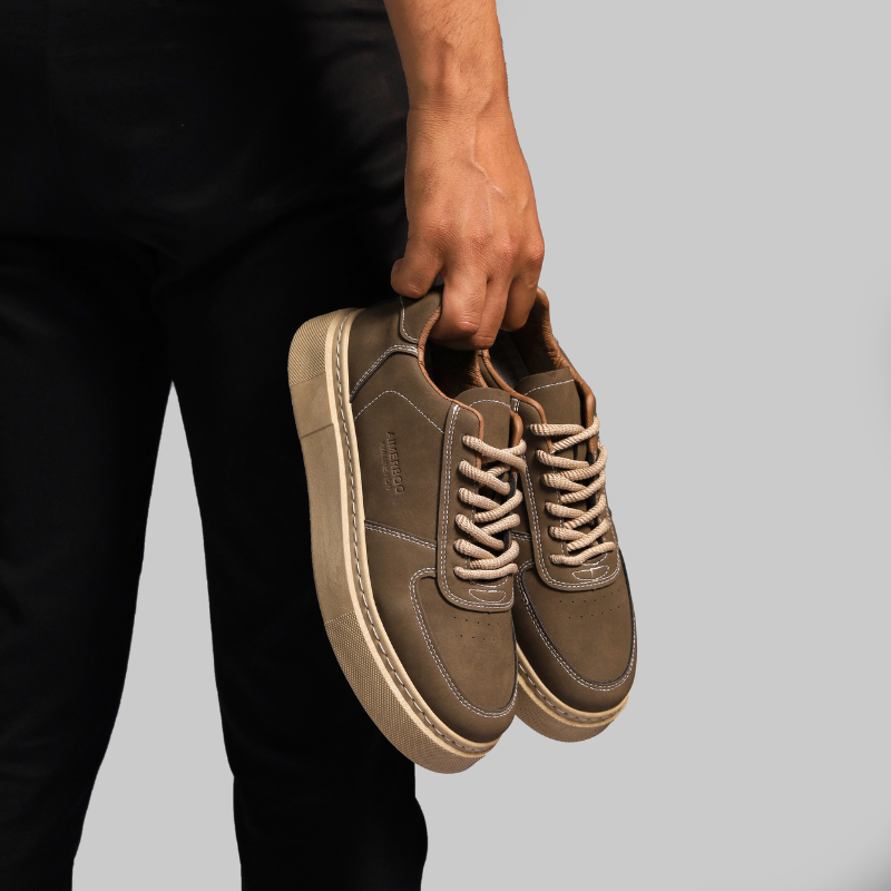 Tênis Masculino Casual em Couro Artesanal - Magnus