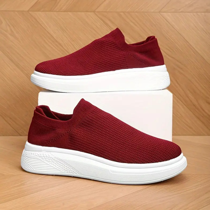 Tênis Slip-On Masculino Minimalista em Malha Premium - Will