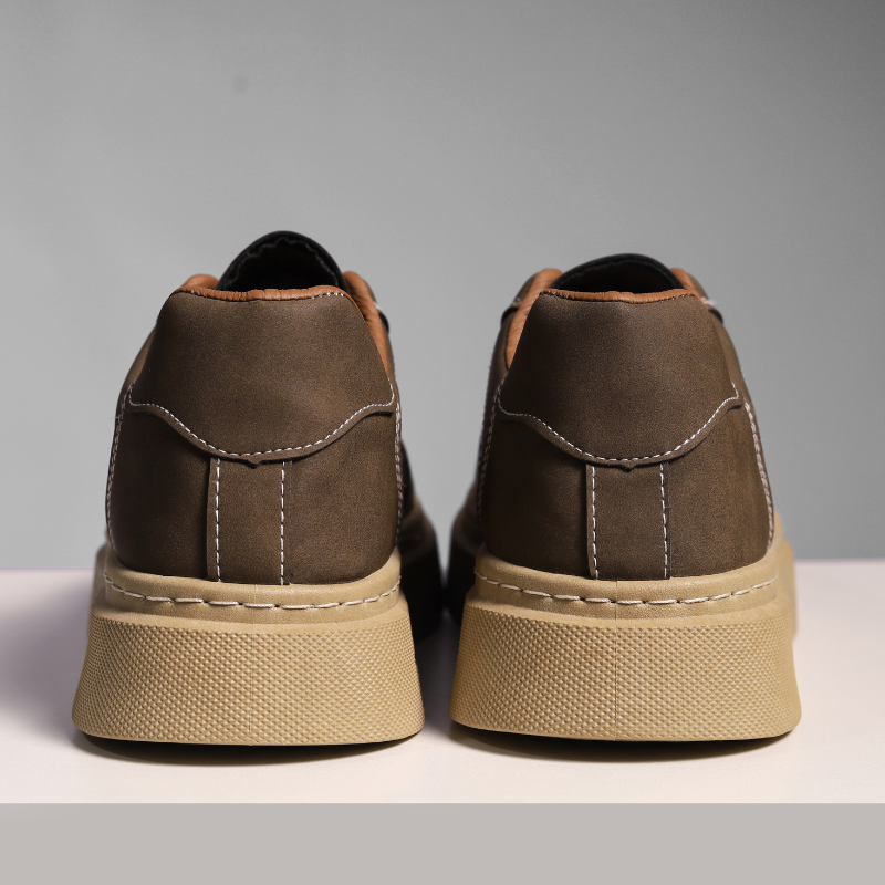 Tênis Masculino Casual em Couro Artesanal - Magnus