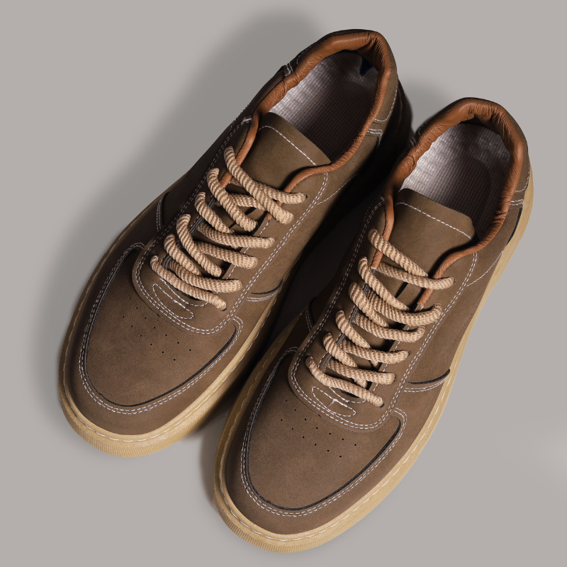 Tênis Masculino Casual em Couro Artesanal - Magnus