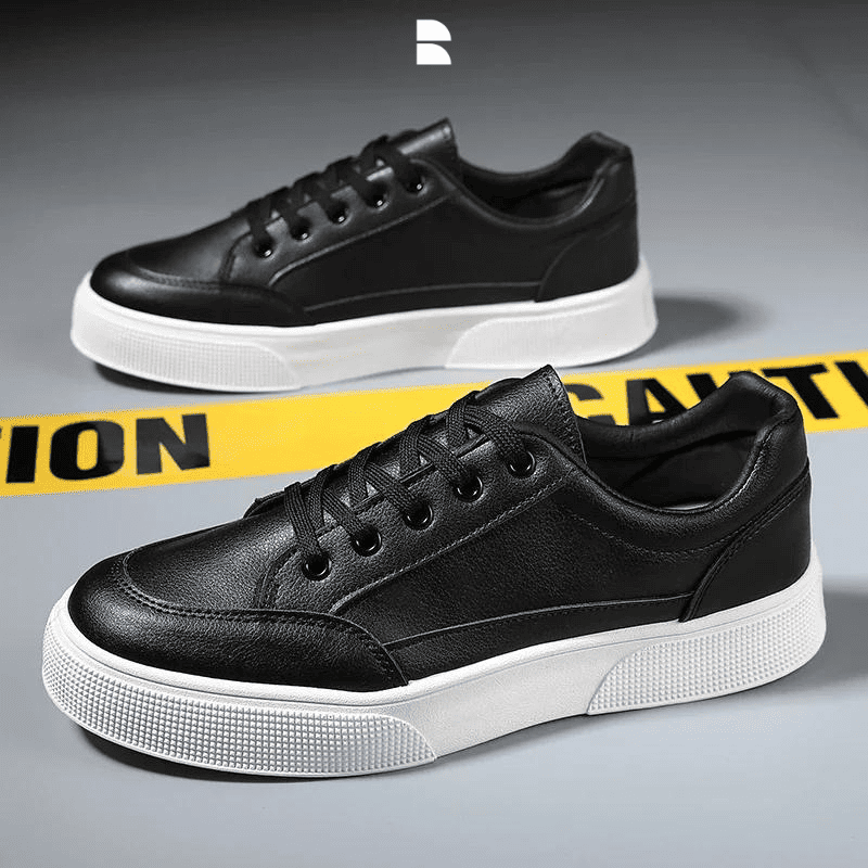 Tênis Masculino Casual em Couro Deluxe - Beefier