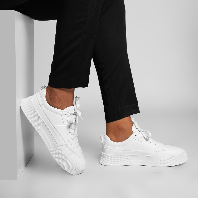 Tênis Masculino Casual em Couro - Leroy