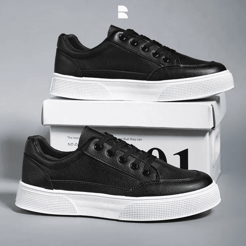 Tênis Masculino Casual em Couro Deluxe - Beefier
