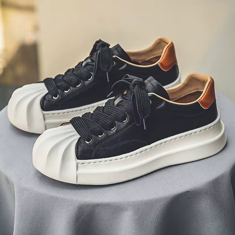 Tênis Masculino Casual em Couro e Macio Leeds - Beefier
