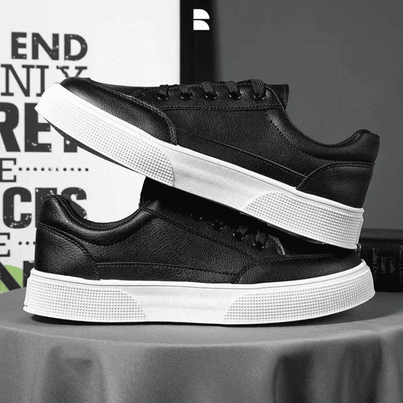 Tênis Masculino Casual em Couro Deluxe - Beefier