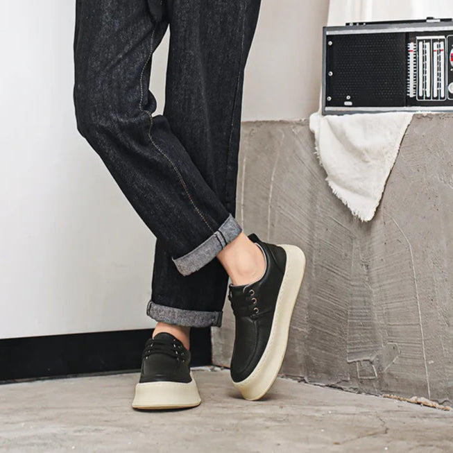 Tênis Masculino Casual em Couro - Adler