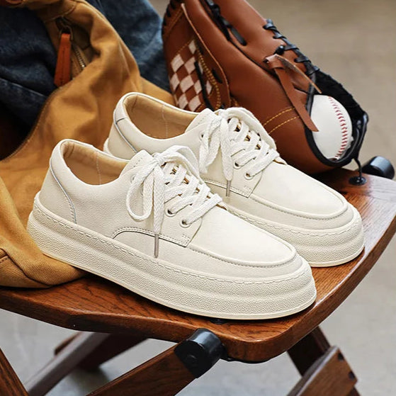 Tênis Casual Masculino em Couro Premium - Orion