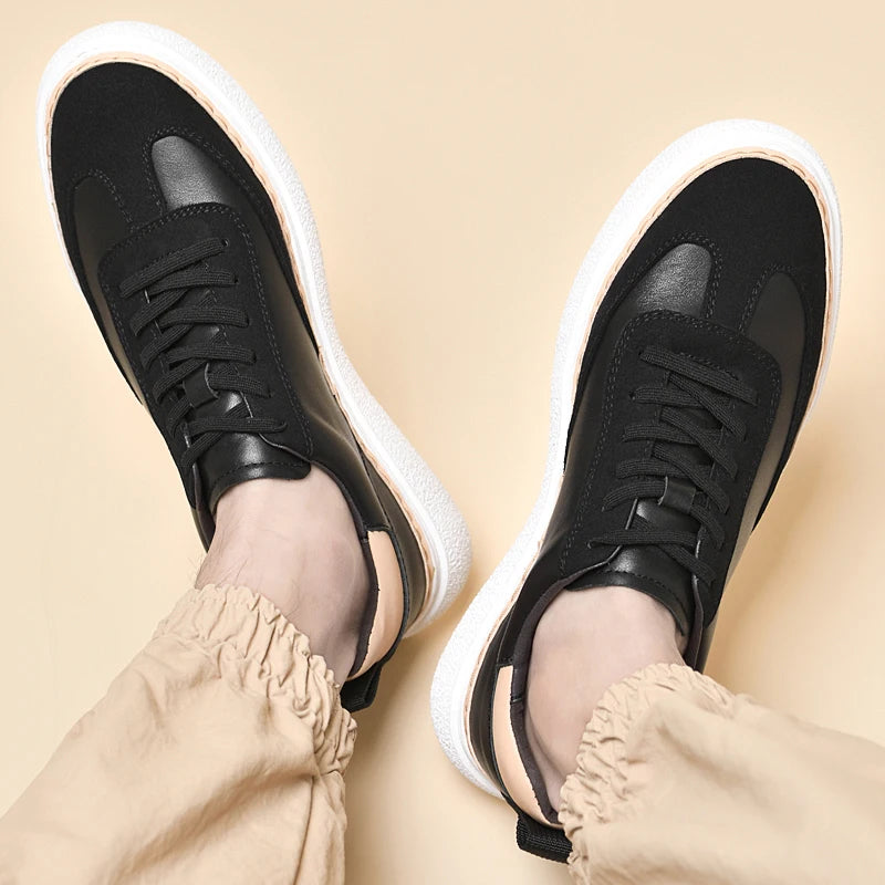 Tênis Masculino Casual em Couro Nobre - Verlan