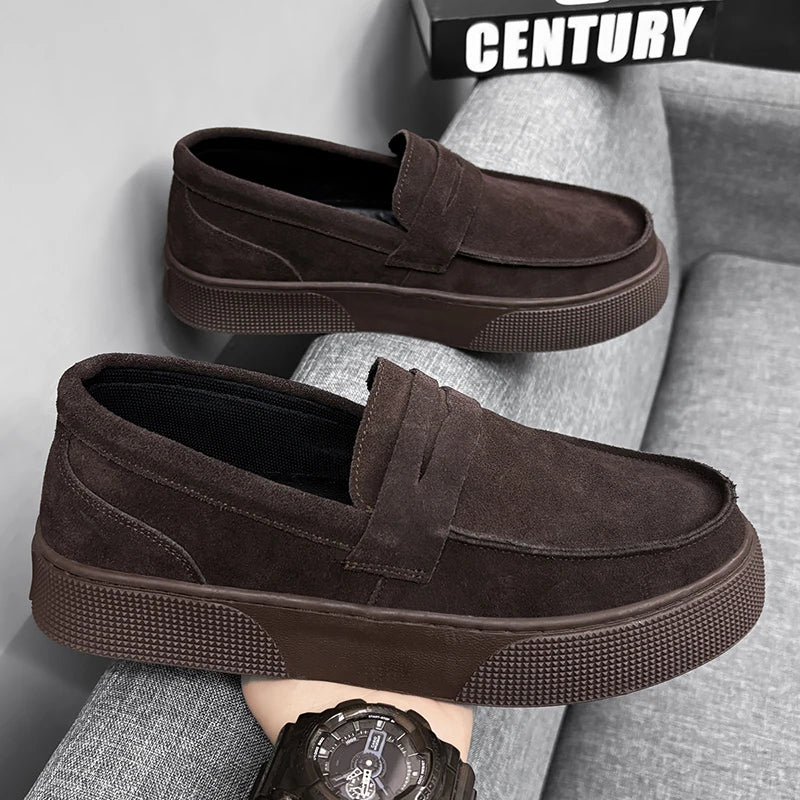 Mocassim Masculino Slip-On em Couro Premium – Torino
