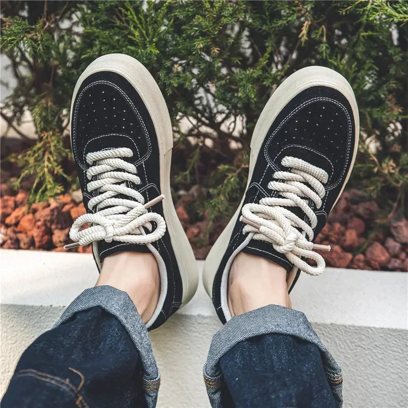 Tênis Masculino Casual em Flanela Premium - Marco