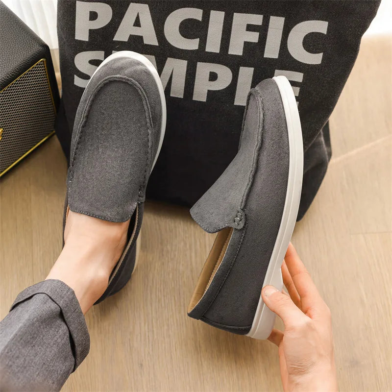 Mocassim Casual Masculino em Camurça com Solado Leve – Evan