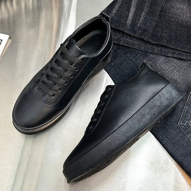 Tênis Masculino Casual em Couro - Fabian