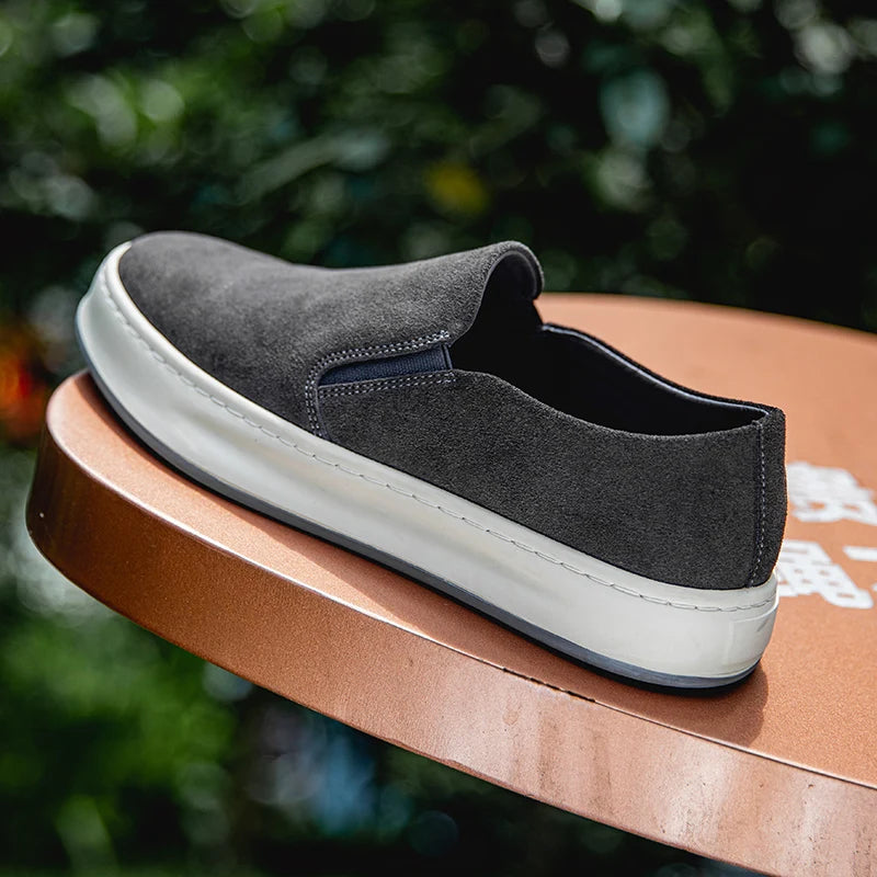 Mocassim Masculino Casual em Camurça - Duque