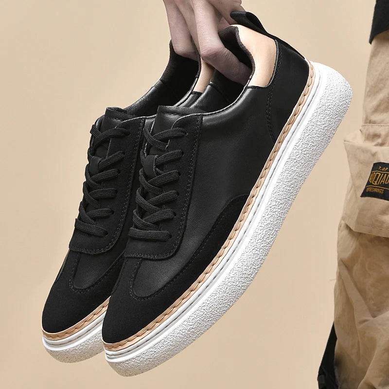 Tênis Masculino Casual em Couro Nobre - Verlan