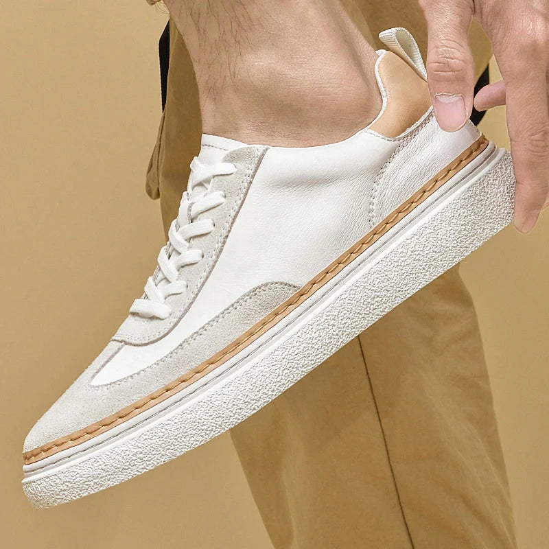 Tênis Masculino Casual em Couro Nobre - Verlan