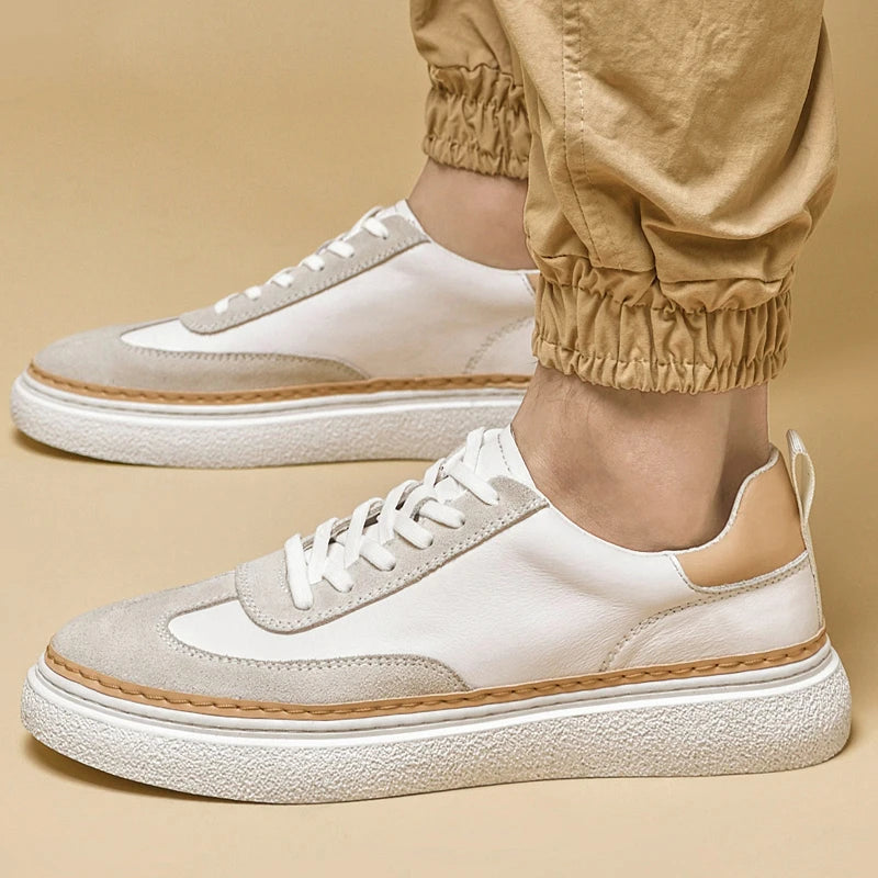 Tênis Masculino Casual em Couro Nobre - Verlan