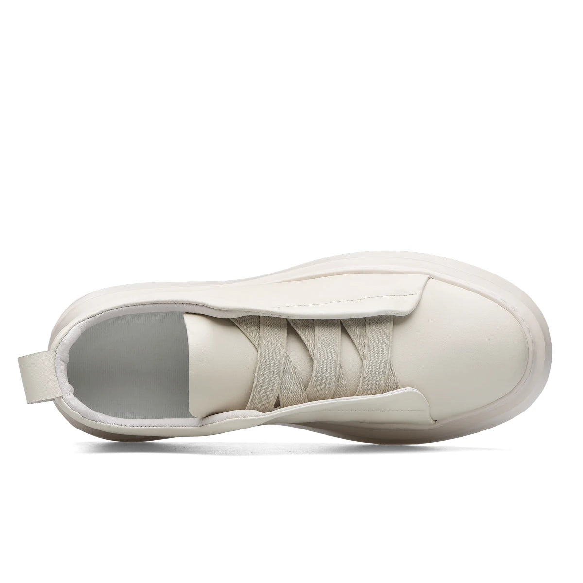 Tênis Masculino Slip-On em Couro Nobre - Califórnia