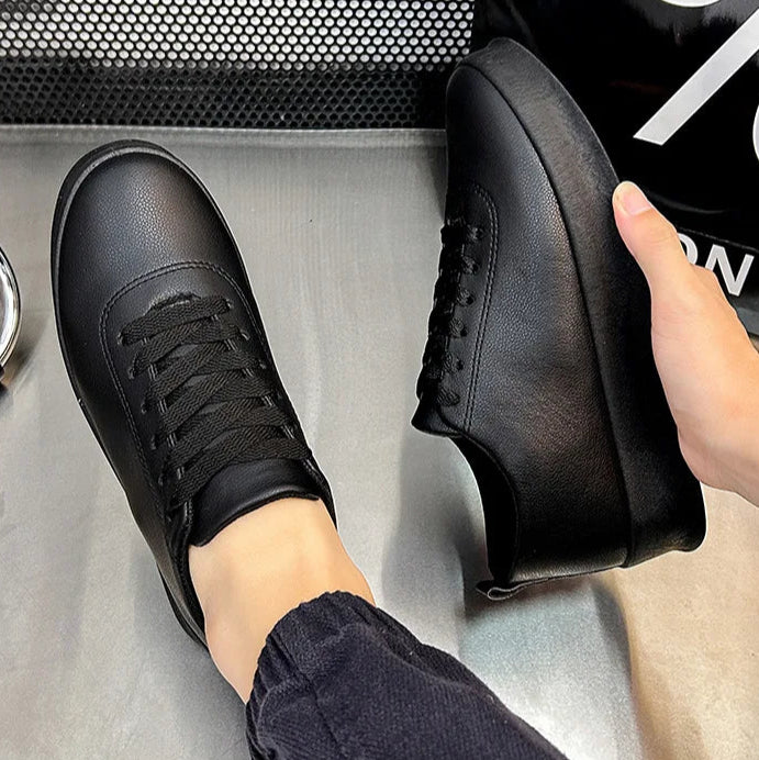 Tênis Masculino Casual em Couro - Fabian