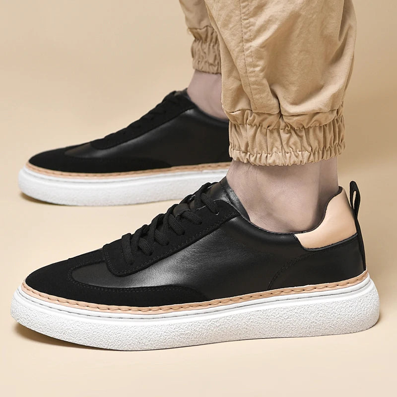 Tênis Masculino Casual em Couro Nobre - Verlan