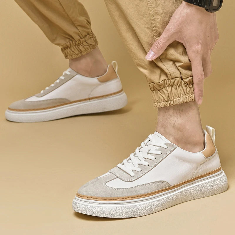 Tênis Masculino Casual em Couro Nobre - Verlan