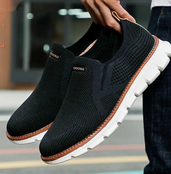 Tênis Masculino Casual Slip-On Respirável - Enzo