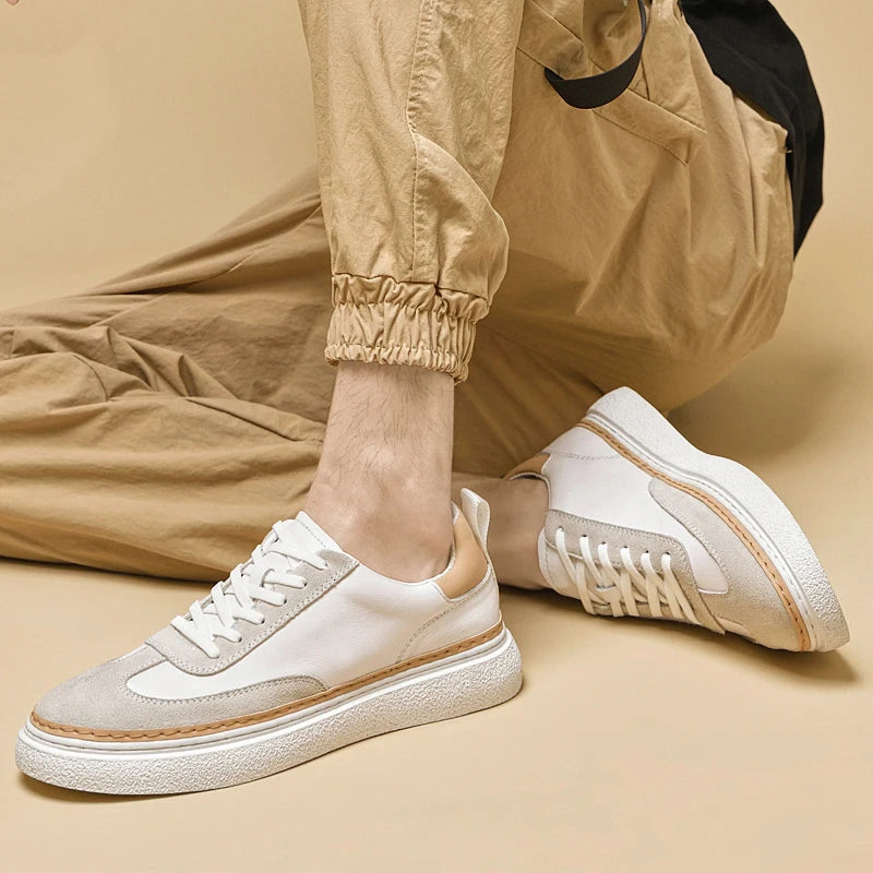 Tênis Masculino Casual em Couro Nobre - Verlan