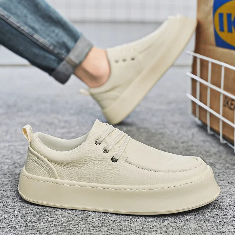 Tênis Masculino Casual em Couro - Adler