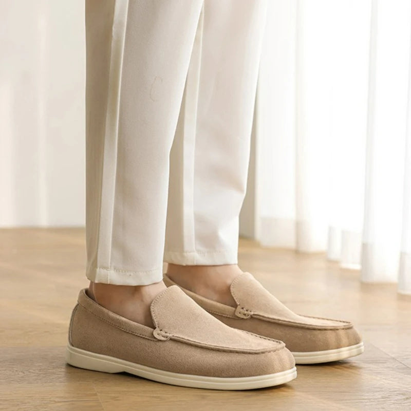 Mocassim Casual Masculino em Camurça com Solado Leve – Evan