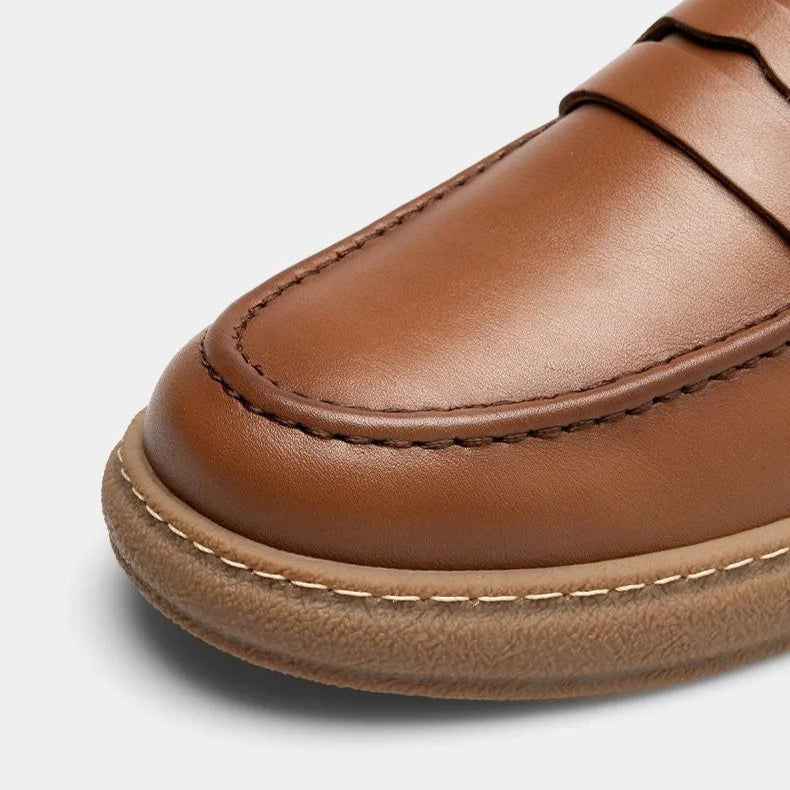 Mocassim Masculino Social em Couro Natural - Savelli