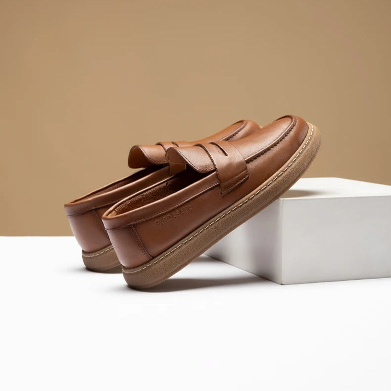Mocassim Masculino Social em Couro Natural - Savelli