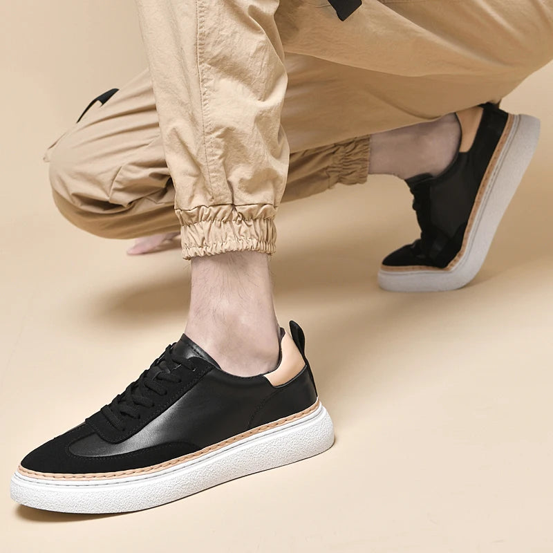 Tênis Masculino Casual em Couro Nobre - Verlan