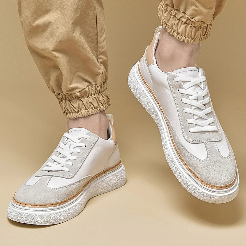 Tênis Masculino Casual em Couro Nobre - Verlan