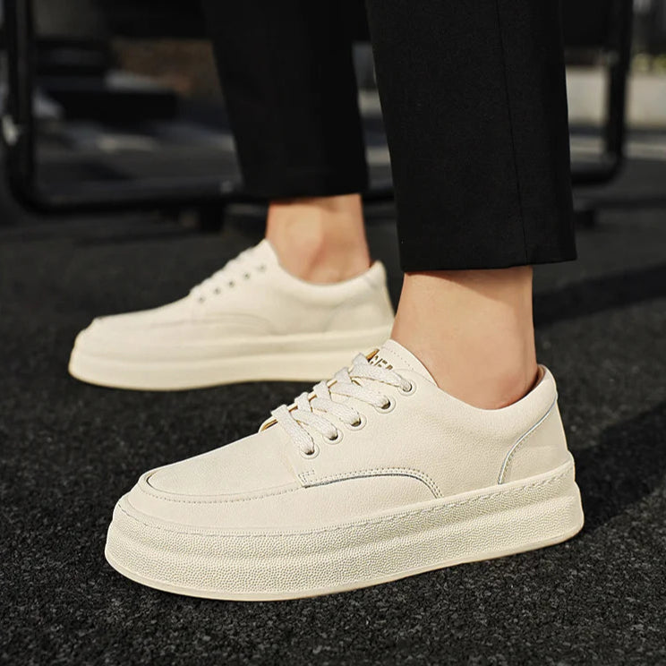 Tênis Casual Masculino em Couro Premium - Orion