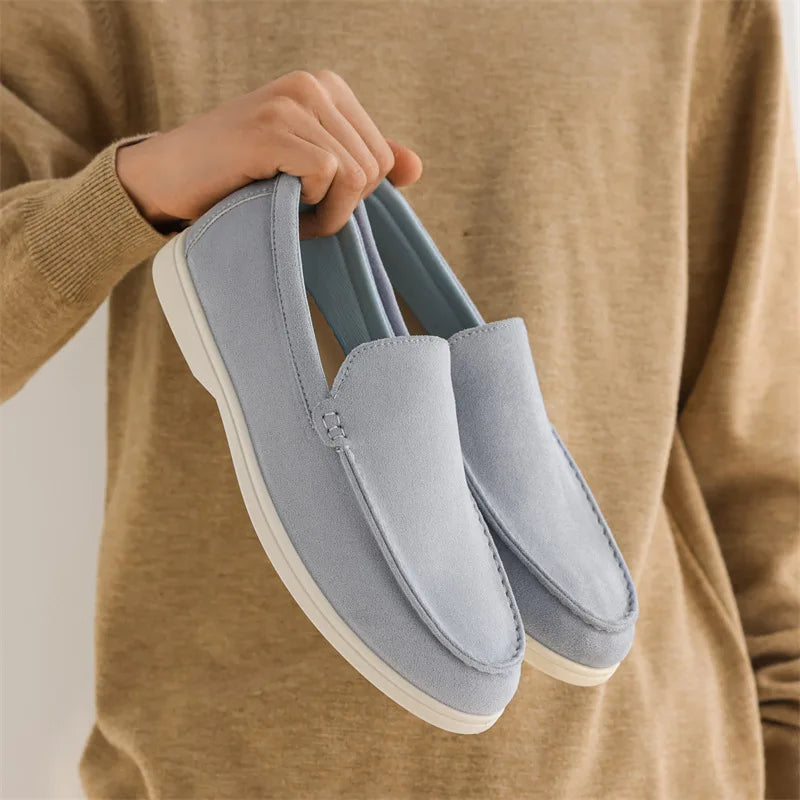 Mocassim Casual Masculino em Camurça com Solado Leve – Evan